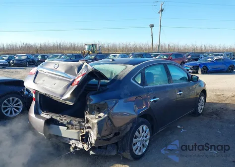2015 Nissan Sentra Sv z USA, uszkodzony, nr VIN 3N1AB7AP3FY300152